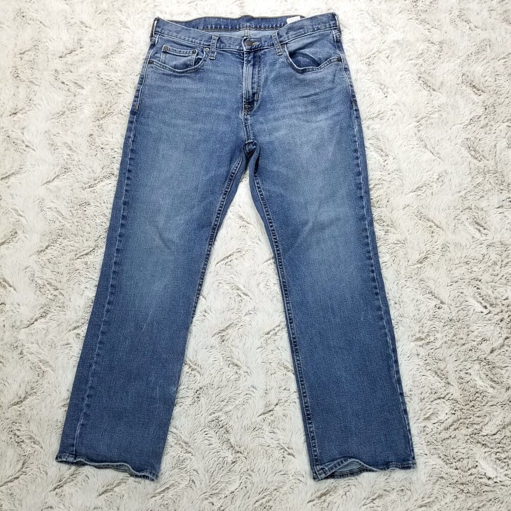 Old Navy Jeans Mens 33×30 Blue Regular Straight Medium Wash Denim‎